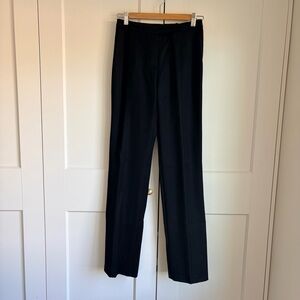 Emporio Armani Black Mid Rise Pants | 40